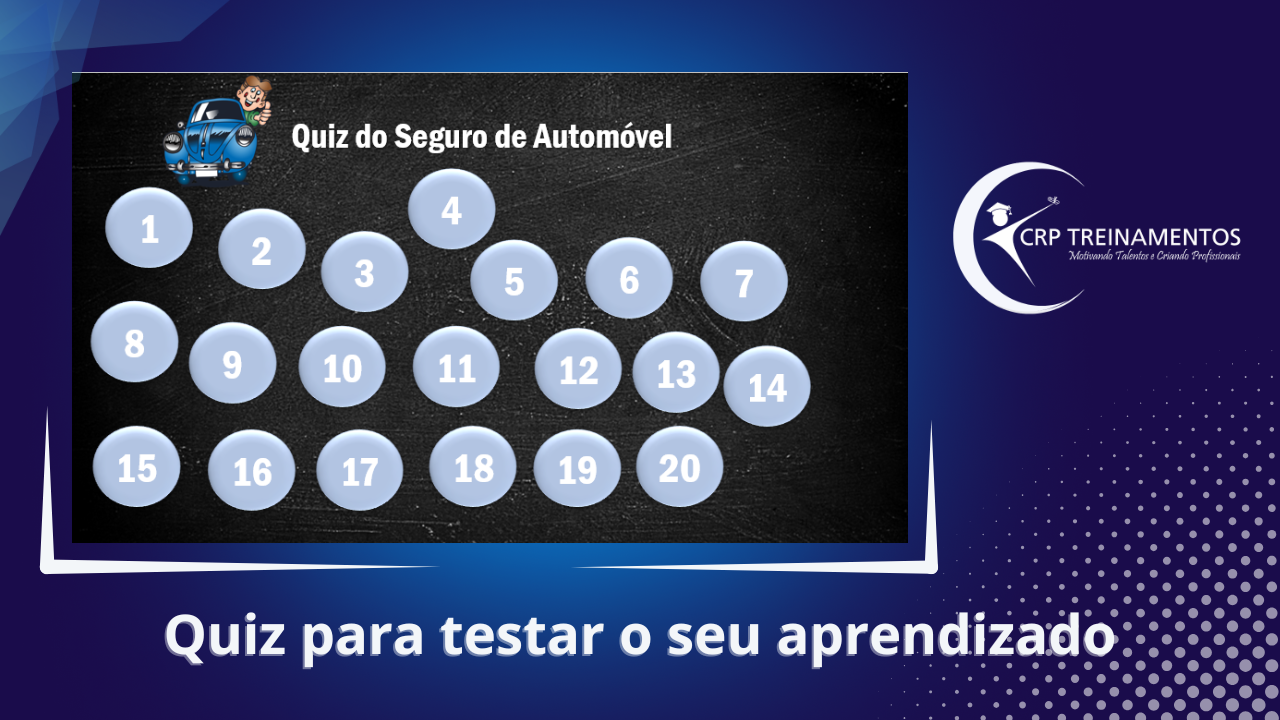 Quiz para testar o seu aprendizado